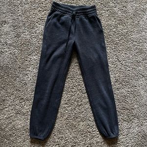 Grey Lululemon Fleece Lined Joggers (size 4)